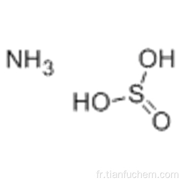 Bisulfite d&#39;ammonium CAS 10192-30-0